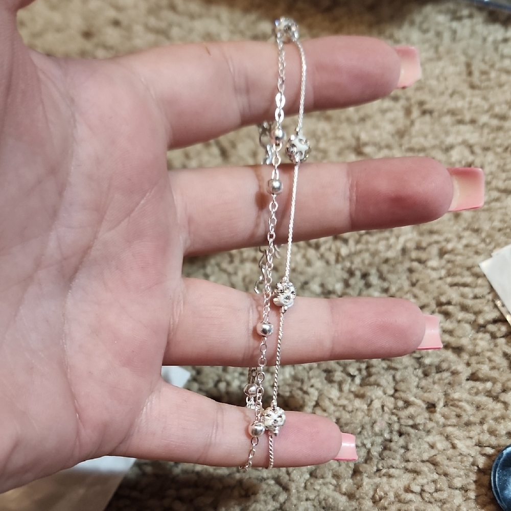 Source Unknown Silver  with bling Details